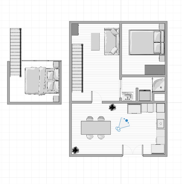 Floor plan of apartment H07