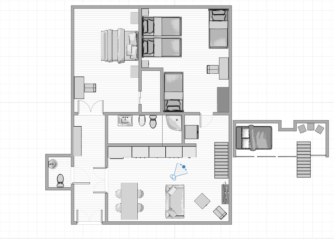 Floor plan of apartment H08