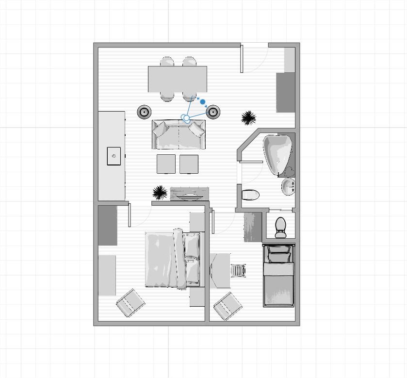Floor plan of apartment H14
