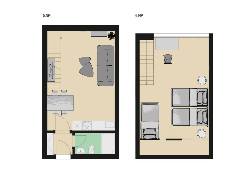 Floor plan of apartment RE25