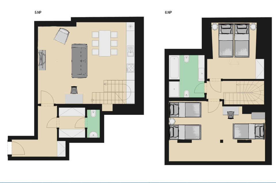 Floor plan of apartment RE26