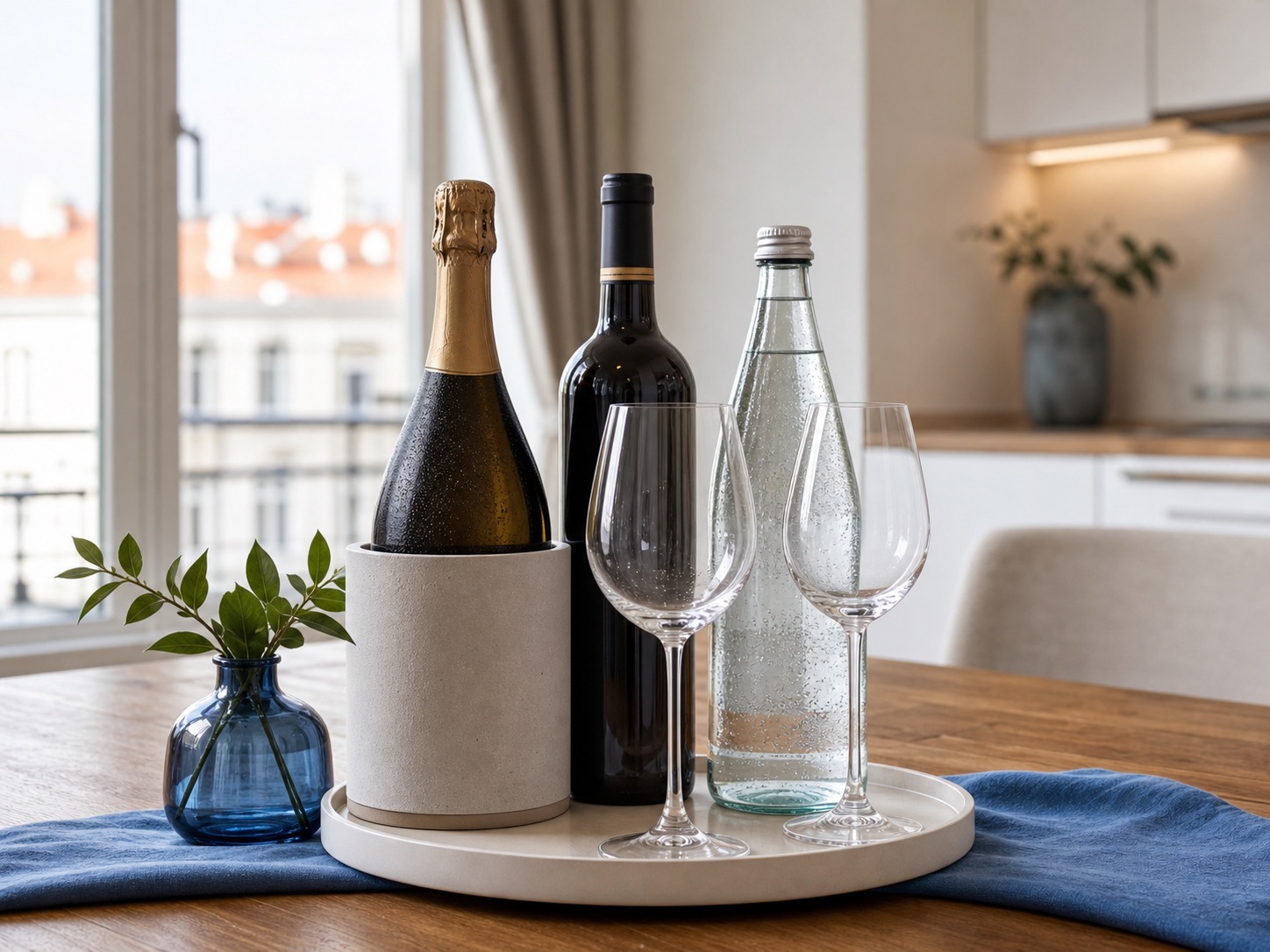 Chilled drinks prepared for PragueForYou guests